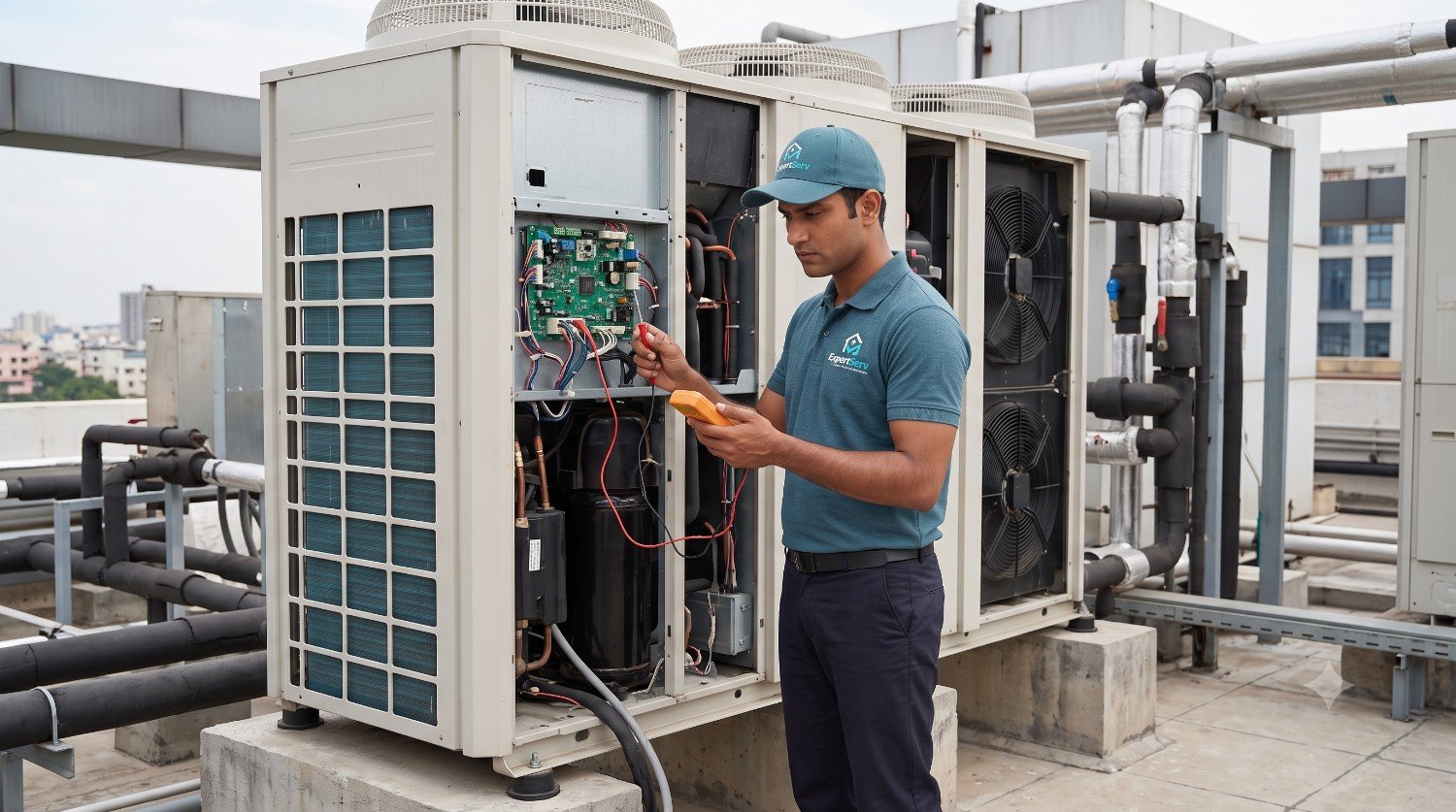 VRF INSTALLATION AND COMISSIONING