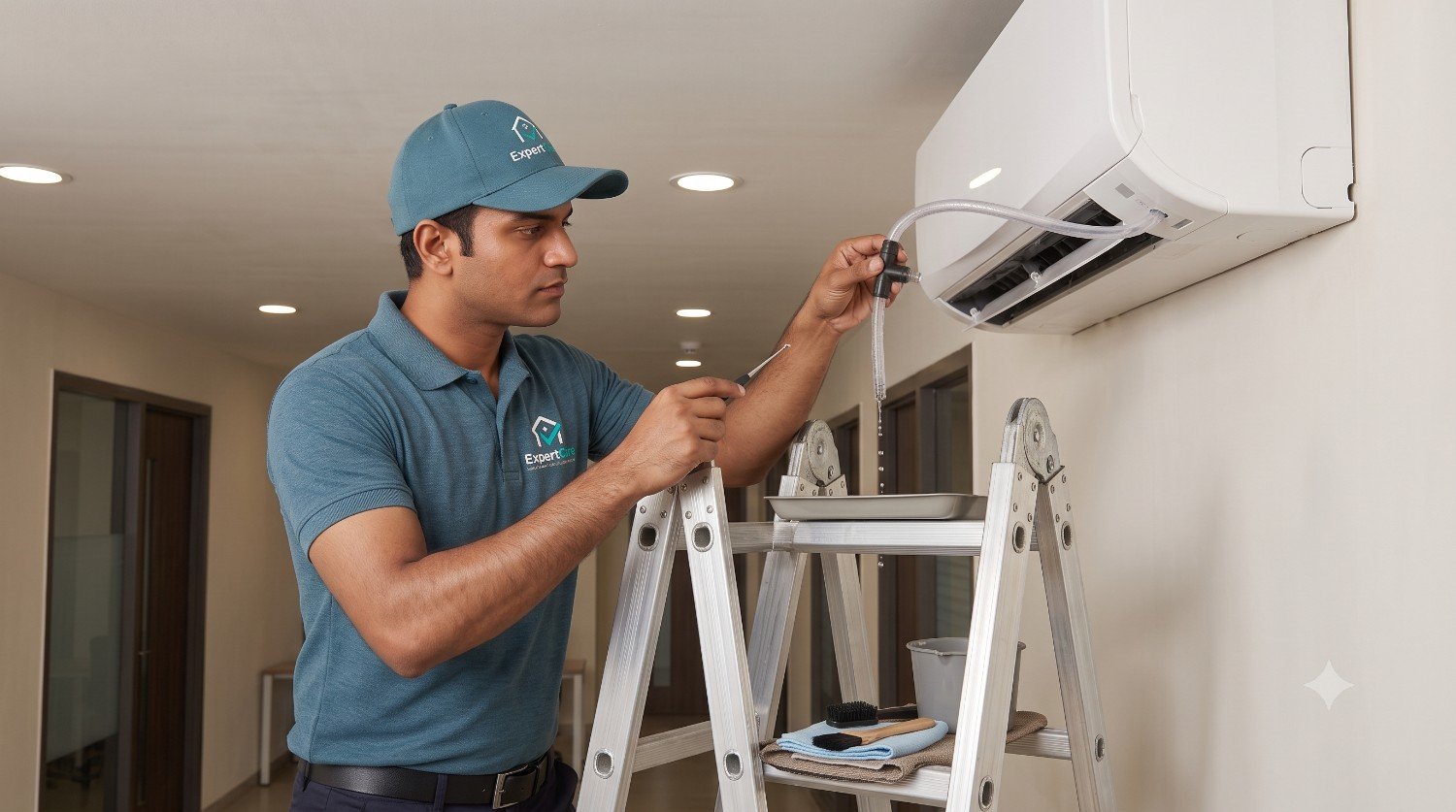 SPLIT AC WATER DRIPPING