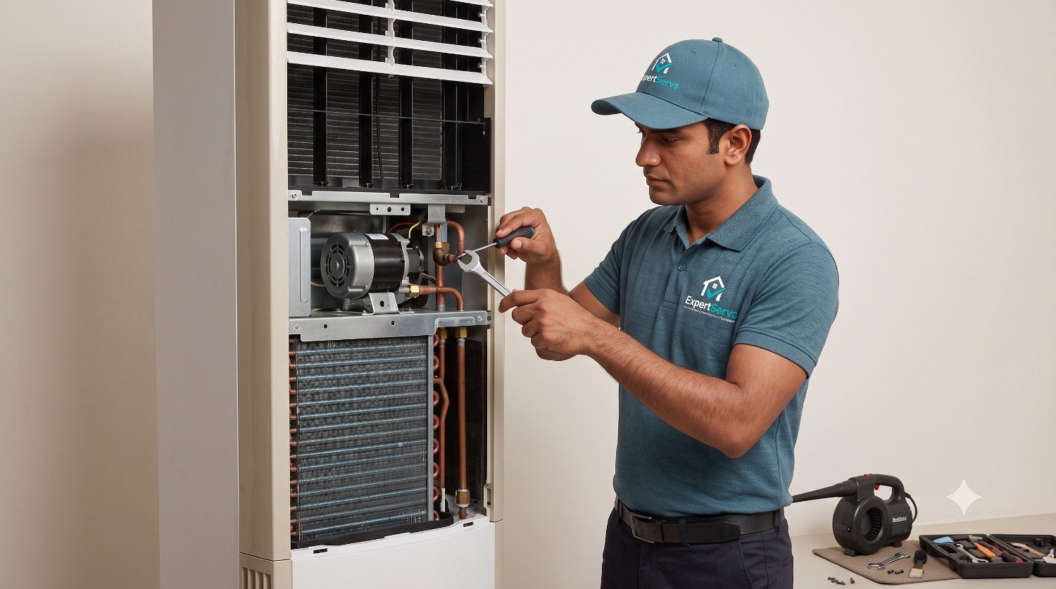TOWER AC REINSTALLATION